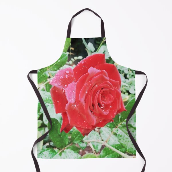 Item preview, Beautiful red rose after the rain designed and sold by helenkaiy.