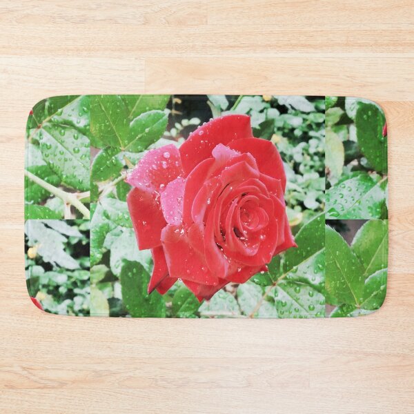 Item preview, Beautiful red rose after the rain  designed and sold by helenkaiy.
