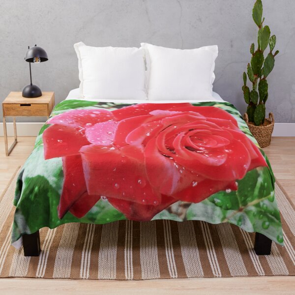 Item preview, Beautiful red rose after the rain  designed and sold by helenkaiy.