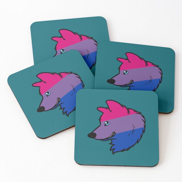 Item preview, bisexual wolf designed and sold by YeshuaSchafer.