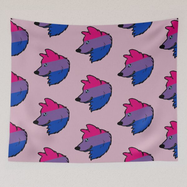 Item preview, bisexual wolf designed and sold by YeshuaSchafer.