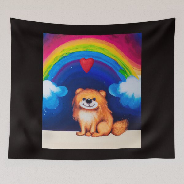 Artikelvorschau, Pommerscher Regenbogen, Pom Love entworfen und verkauft von hausofbutterfly.