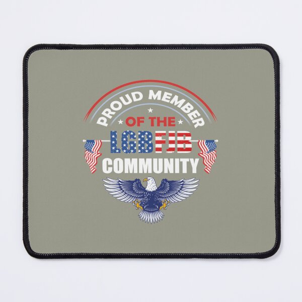 Item preview, us flag proud member of the lgbfjb community perfect gift designed and sold by YeshuaSchafer.