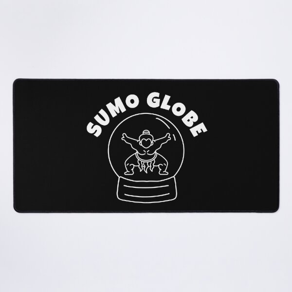 Item preview, Sumo Globe | Snow Globe | Black And White Sumo Wrestler Graphic | Yokozuna Champions | Gifts for Sumo Wrestling Fan designed and sold by KonnichiwaStore.