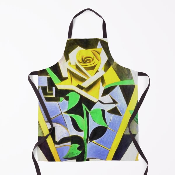 Item preview, Yellow Rose Geometric Style With Art Deco Influence designed and sold by taiche.