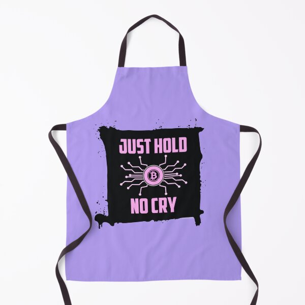 Item preview, Just Hold No Cry Bitcoin Crypto Pink designed and sold by The-Vault.