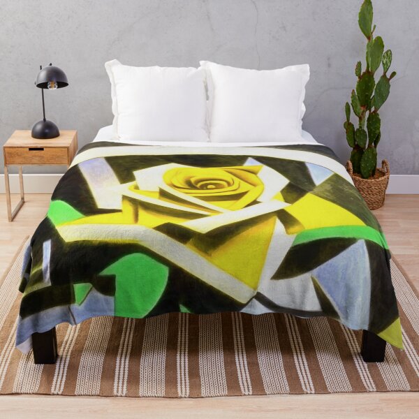 Item preview, Yellow Rose Geometric Style With Art Deco Influence designed and sold by taiche.