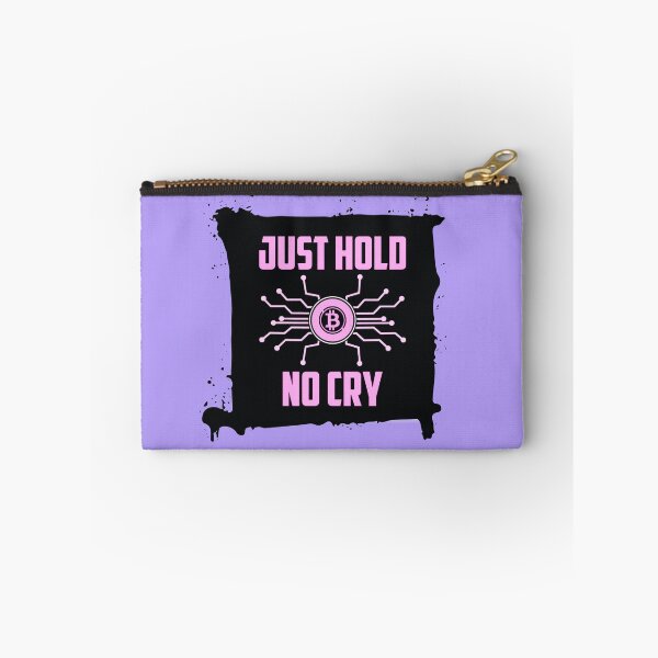 Item preview, Just Hold No Cry Bitcoin Crypto Pink designed and sold by The-Vault.
