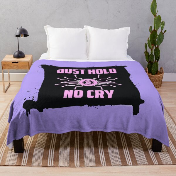 Item preview, Just Hold No Cry Bitcoin Crypto Pink designed and sold by The-Vault.