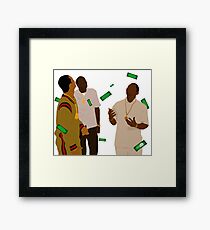 Paid in Full Framed Print