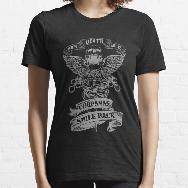 Item preview, Corpsman Smile Back Gift For Corpsman Veteran designed and sold by icm4639.