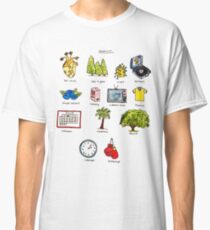 Wahrzeichen Doodle Classic T-Shirt