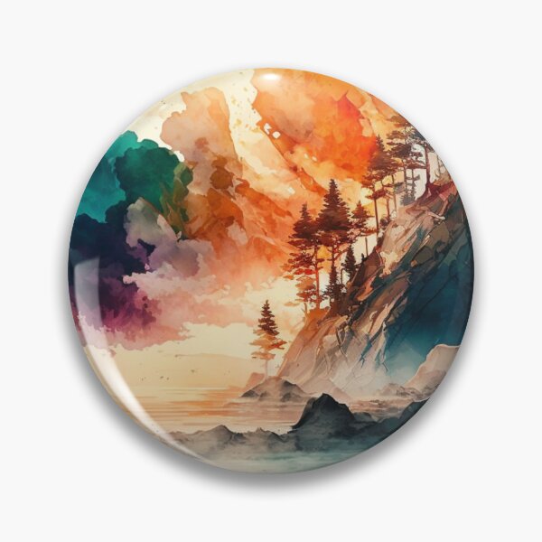 Item preview, Relaxing Watercolor #197 designed and sold by Avocado Design Studio.