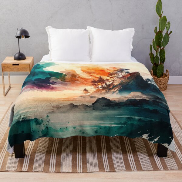 Item preview, Relaxing Watercolor #197 designed and sold by Avocado Design Studio.