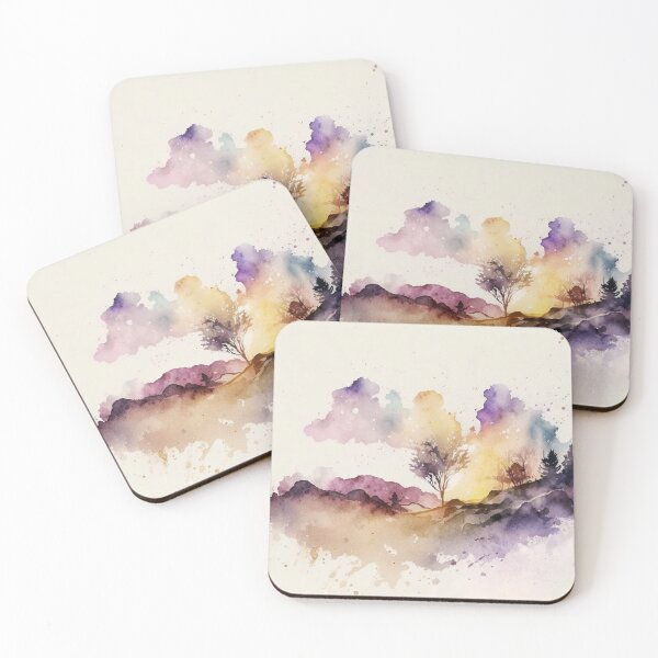 Item preview, Acuarela relajante #198 designed and sold by Avocado Design Studio.