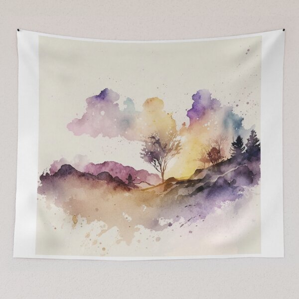 Item preview, Acuarela relajante #198 designed and sold by Avocado Design Studio.