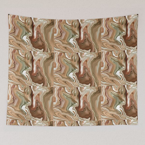 Item preview, Brown Stone Design with layers of granite designed and sold by BeeDazzzled.