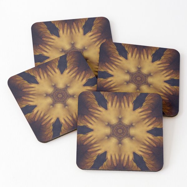 Item preview, Mandalisa Kaleidoscope [Hands] Pattern (Seamless) 3 designed and sold by Swabcraft.
