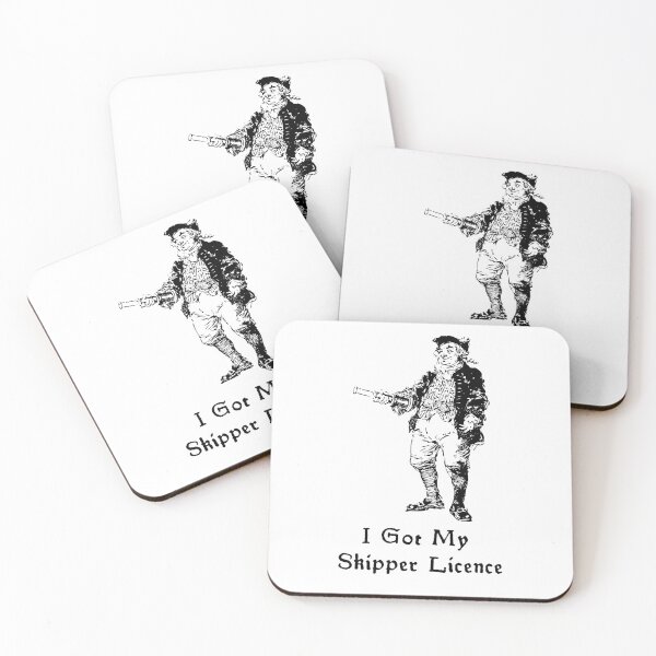 Item preview, 'I Got My Skipper Licence' Captain Design - Sailor's Life designed and sold by Ridiculam Toga.