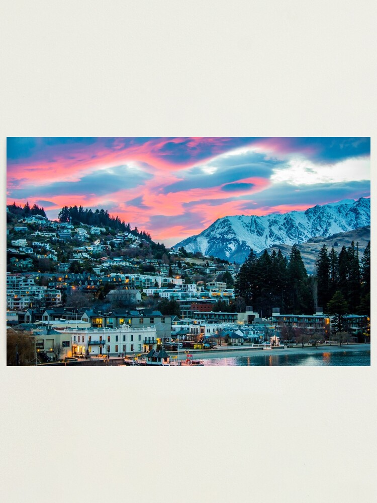 Alternate view of Queenstown Dawn Photographic Print