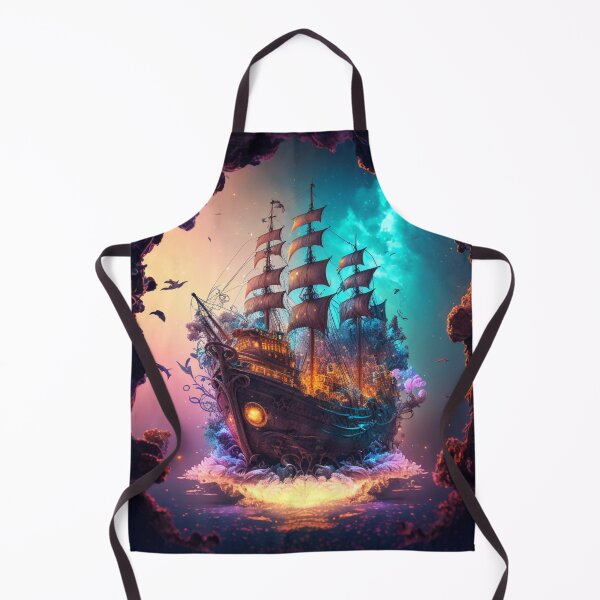 Item preview, Space Pirate Ship designed and sold by Ikigai27.
