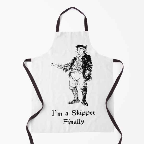 Item preview, 'I'm a Skipper, Finally' Captain Design - Sailor's Life designed and sold by Ridiculam Toga.