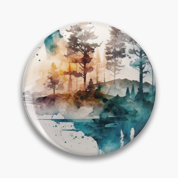 Item preview, Relaxing Watercolor #201 designed and sold by Avocado Design Studio.