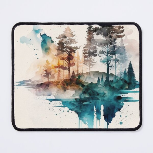 Item preview, Relaxing Watercolor #201 designed and sold by Avocado Design Studio.