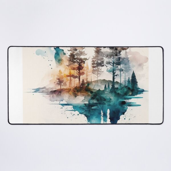 Item preview, Relaxing Watercolor #201 designed and sold by Avocado Design Studio.