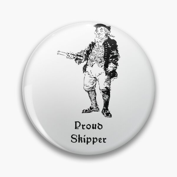 Item preview, 'Proud Skipper' Captain Design - Sailor's Life designed and sold by Ridiculam Toga.