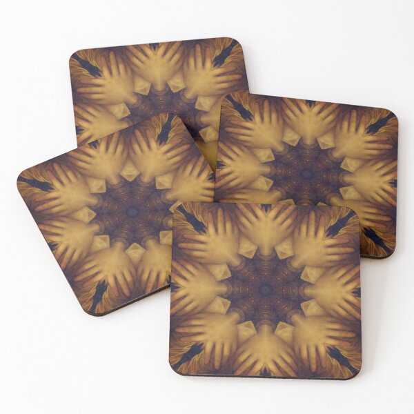 Item preview, Mandalisa Kaleidoscope [Hands] Pattern (Seamless) 4 designed and sold by Swabcraft.