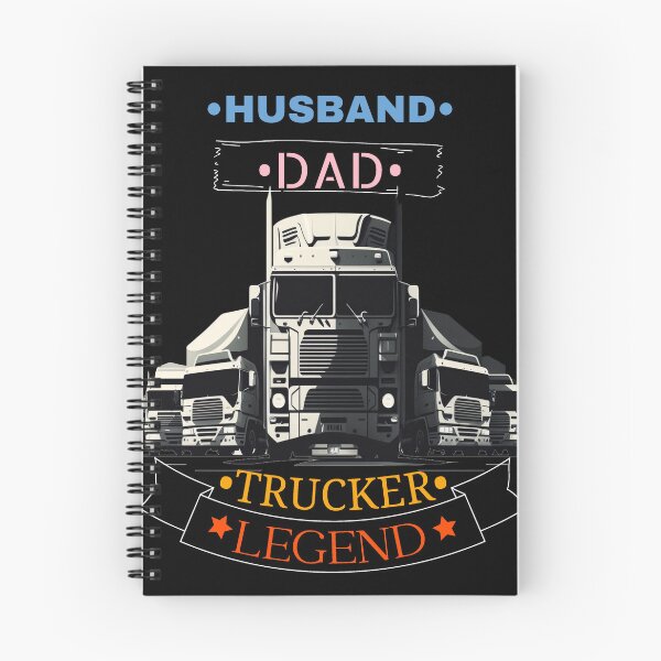 Item preview, Husband Dad Trucker Legend Cool Truck Driver designed and sold by Bird-Forest.