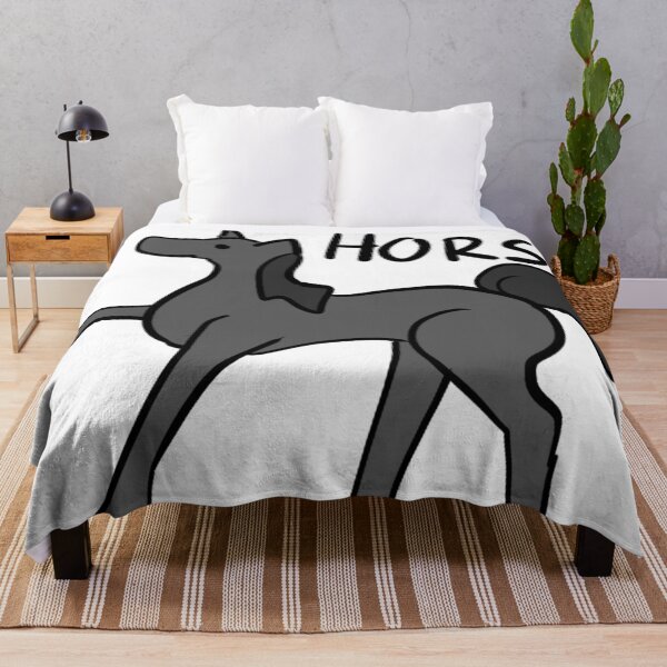 Item preview, HORSE (black) designed and sold by TheLooneyChick.