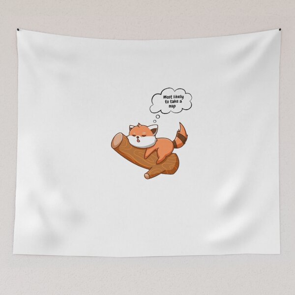 Item preview, Fox Likely to take a nap designed and sold by PrettyThings23.