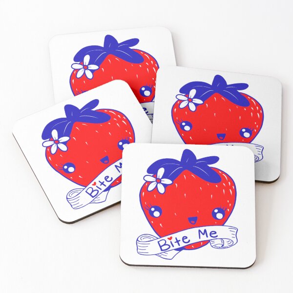 Item preview, Feisty Strawberry designed and sold by foxandbeans.