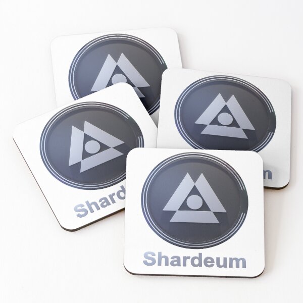 Item preview, Shardeum logo and coin with font.  designed and sold by ColorCube1.