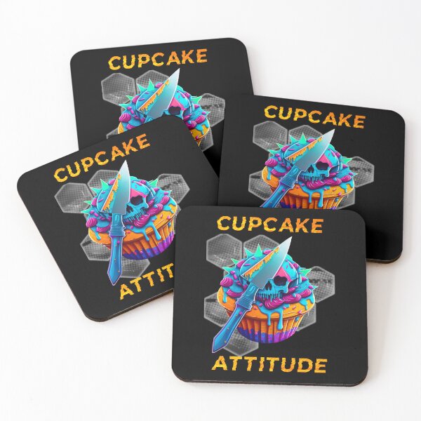 Item preview, Cupcake Attitude designed and sold by OffbeatArtworks.