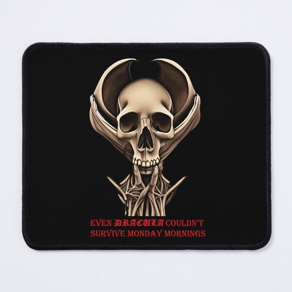 Item preview, Even Dracula couldn't survive Monday Mornings designed and sold by Goatonfire.