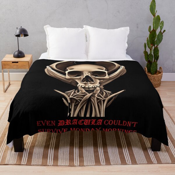 Item preview, Even Dracula couldn't survive Monday Mornings designed and sold by Goatonfire.