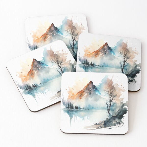 Item preview, Relaxing Watercolor #202 designed and sold by Avocado Design Studio.