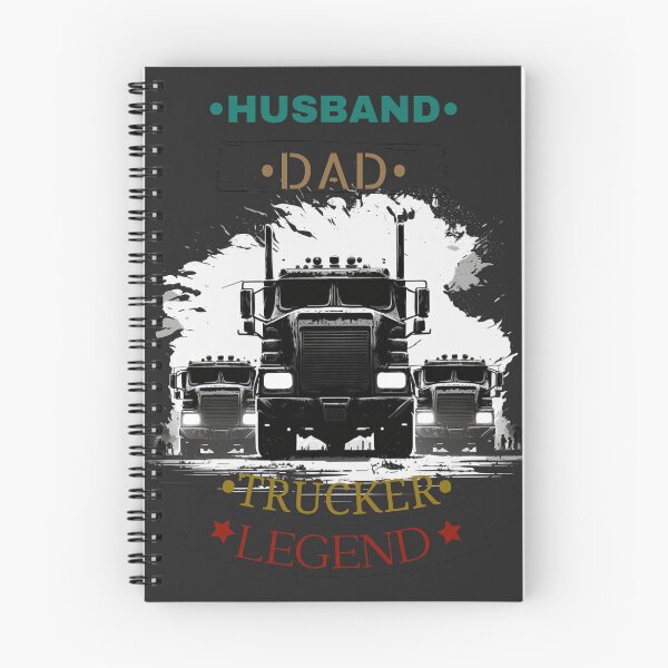 Item preview, Husband Dad Trucker Legend Truck Driver designed and sold by Bird-Forest.