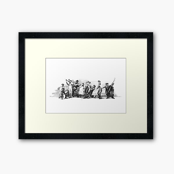 King Oliver's Creole Jazz Band Framed Art Print