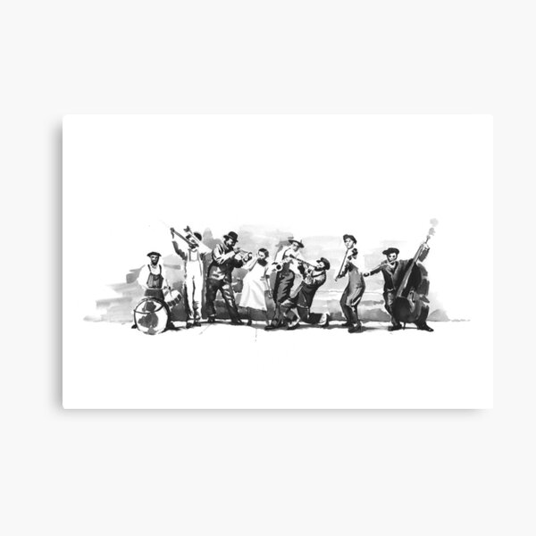 King Oliver's Creole Jazz Band Canvas Print