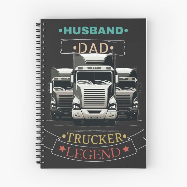 Item preview, Husband Dad Trucker Legend Truck Driver designed and sold by Bird-Forest.