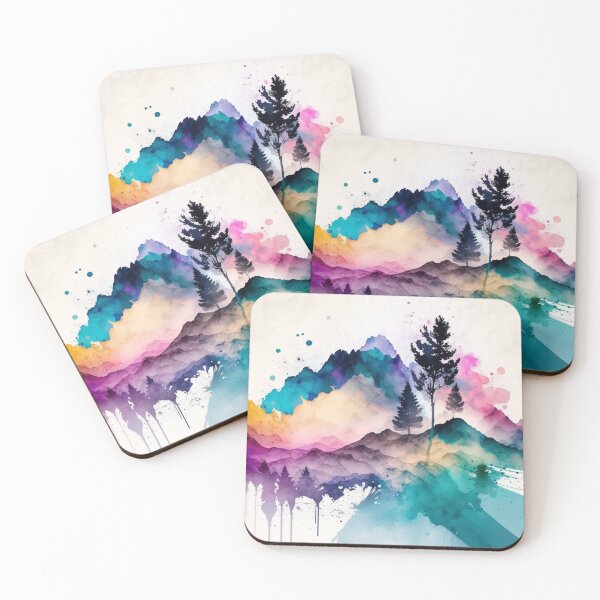 Item preview, Relaxing Watercolor #203 designed and sold by Avocado Design Studio.