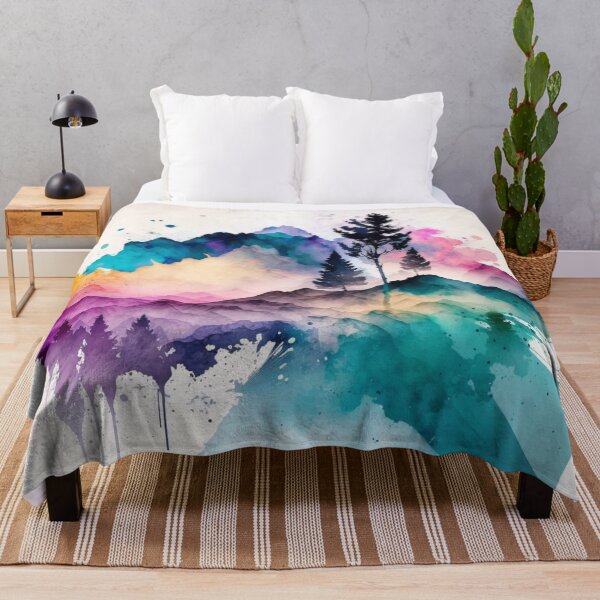 Item preview, Relaxing Watercolor #203 designed and sold by Avocado Design Studio.