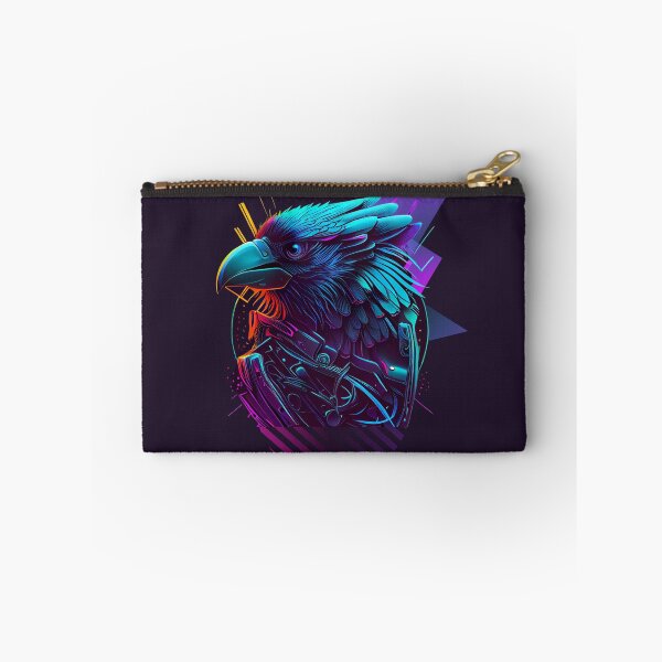 Artikelvorschau, Wikinger Odin Rabe Vaporwave Kunstdruck entworfen und verkauft von Joyfulimaginery.