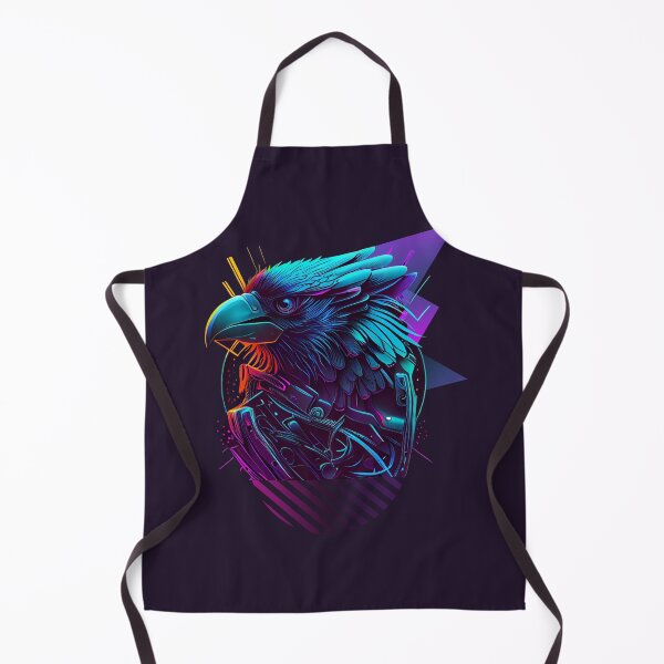Artikelvorschau, Wikinger Odin Rabe Vaporwave Kunstdruck entworfen und verkauft von Joyfulimaginery.