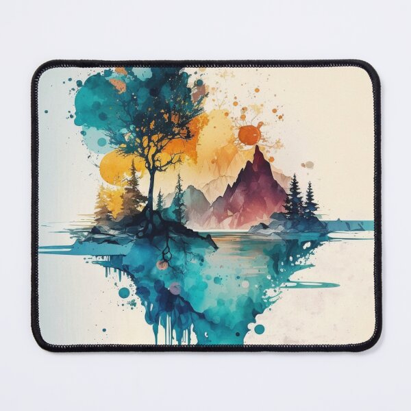Item preview, Relaxing Watercolor #204 designed and sold by Avocado Design Studio.