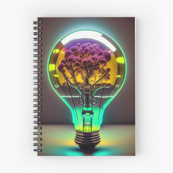 Item preview, Light Bulb With Tree Ai Generated designed and sold by AiGens.